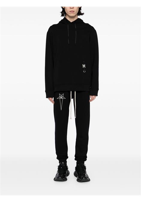 Black logo-detail track trousers Rick Owens x Champion - unisex RICK OWENS X CHAMPION | CM01E1685CHFE09